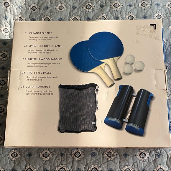 Retractable Table Tennis Set - Picture 2 of 3